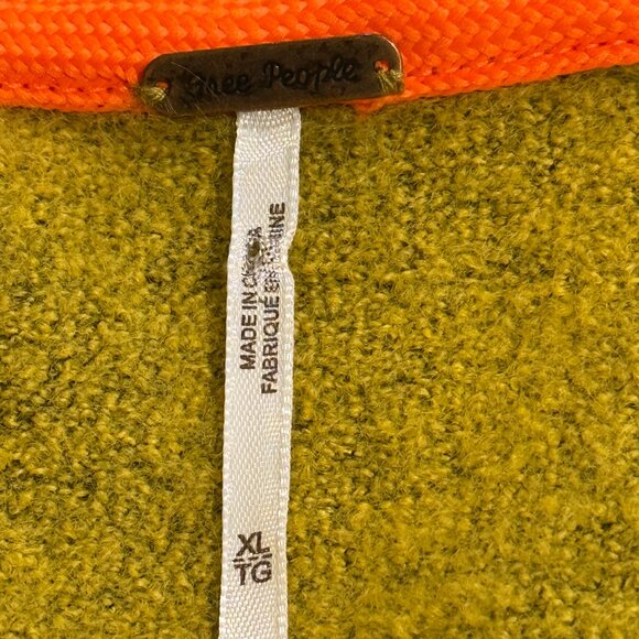 Free People Mustard Cardigan Sweater - Picture 3 of 16